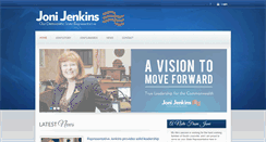 Desktop Screenshot of electjonijenkins.com